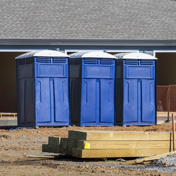 are there any additional fees associated with portable toilet delivery and pickup in Williamsville